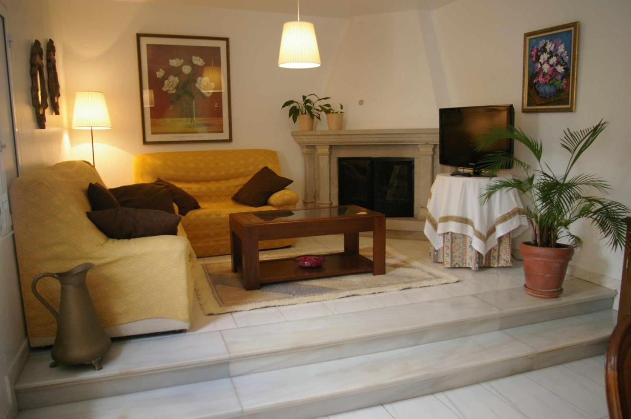 Vivienda Tradicional Con Jardin Y Patio Interior Villa Villanueva De Arosa Buitenkant foto
